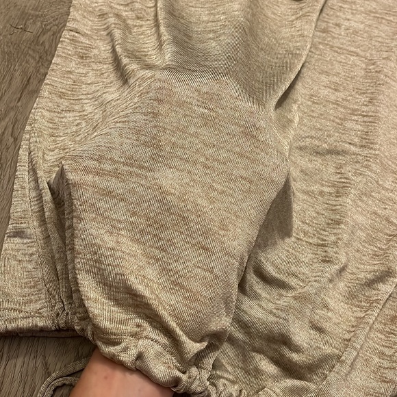 Express Gold Metallic Top - Picture 2 of 4